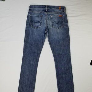 7 For All Mankind Sz 26 Straight Leg Womens Jeans